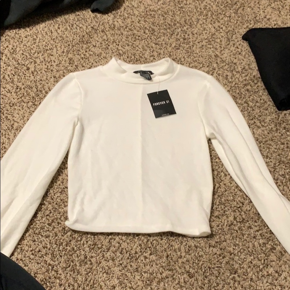 Cropped sweater